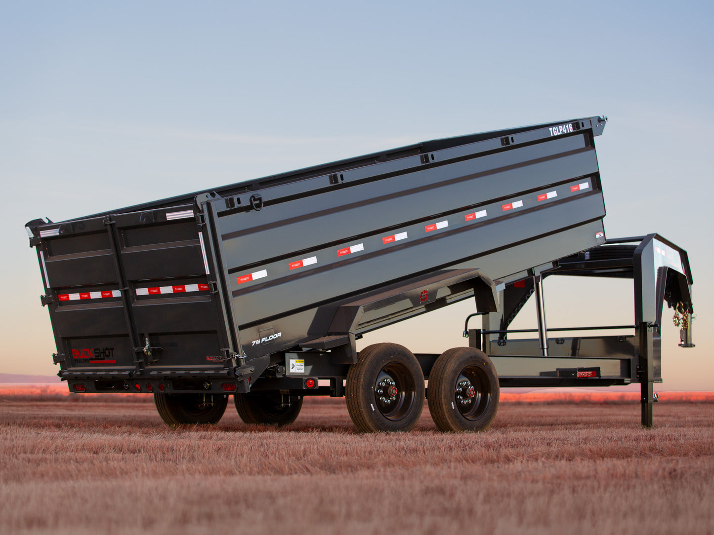 Buckshot GTI Gooseneck Dump Trailer