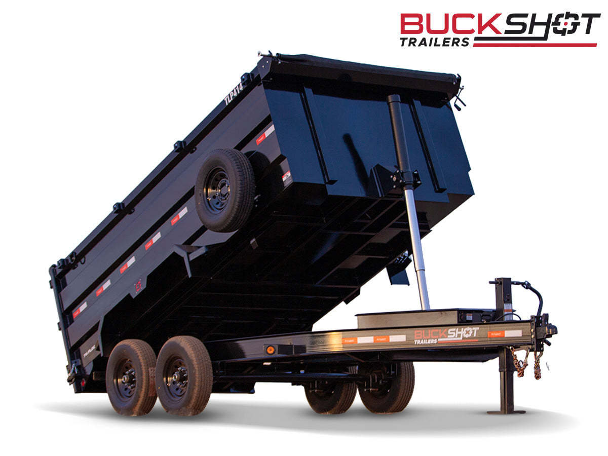 Buckshot TLP Bumper Pull Dump Trailer