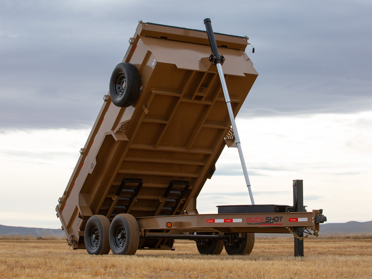 Buckshot TLP Bumper Pull Dump Trailer