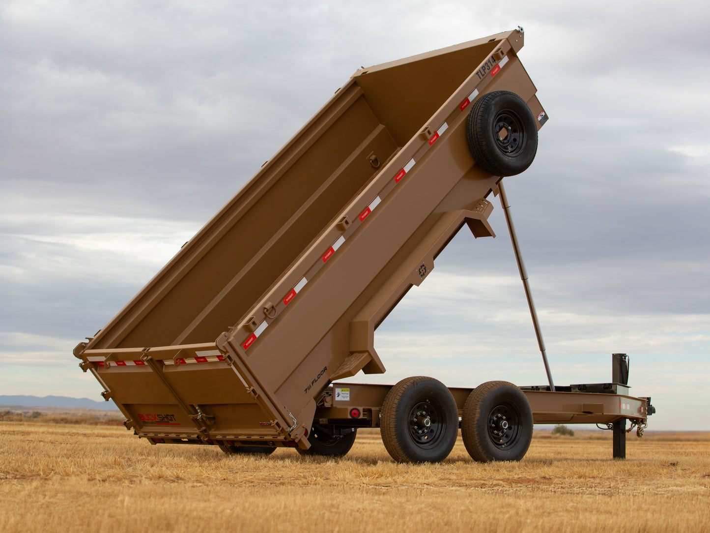 Buckshot TLP Bumper Pull Dump Trailer