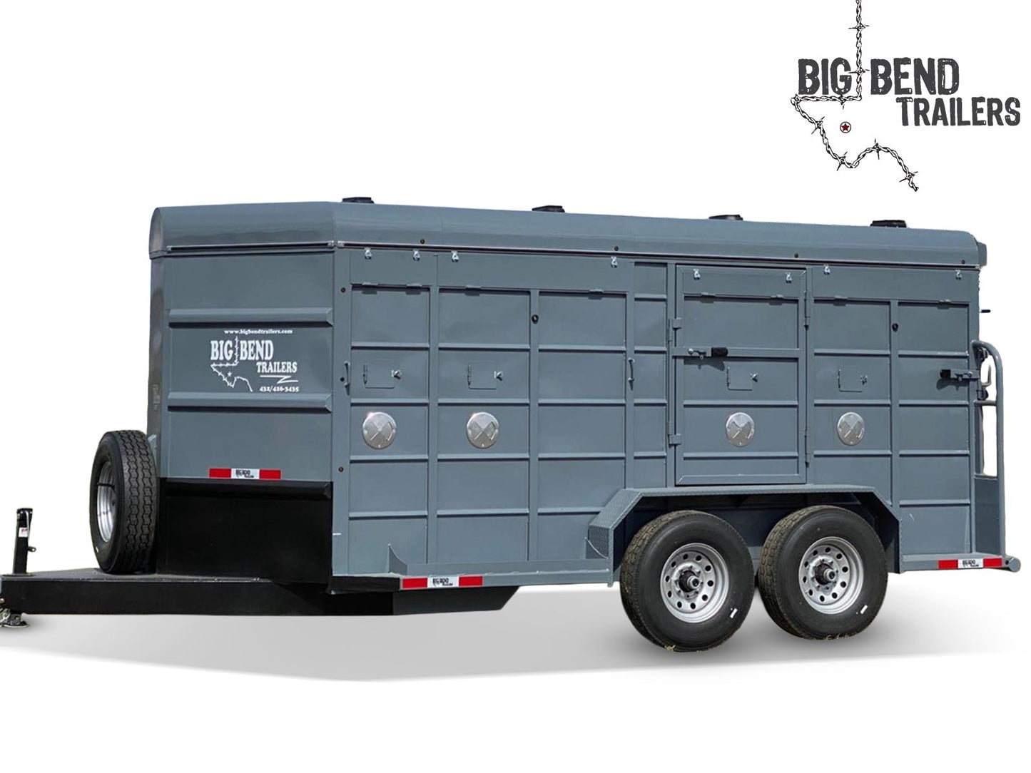 Big Bend Bumper Pull Livestock Trailer