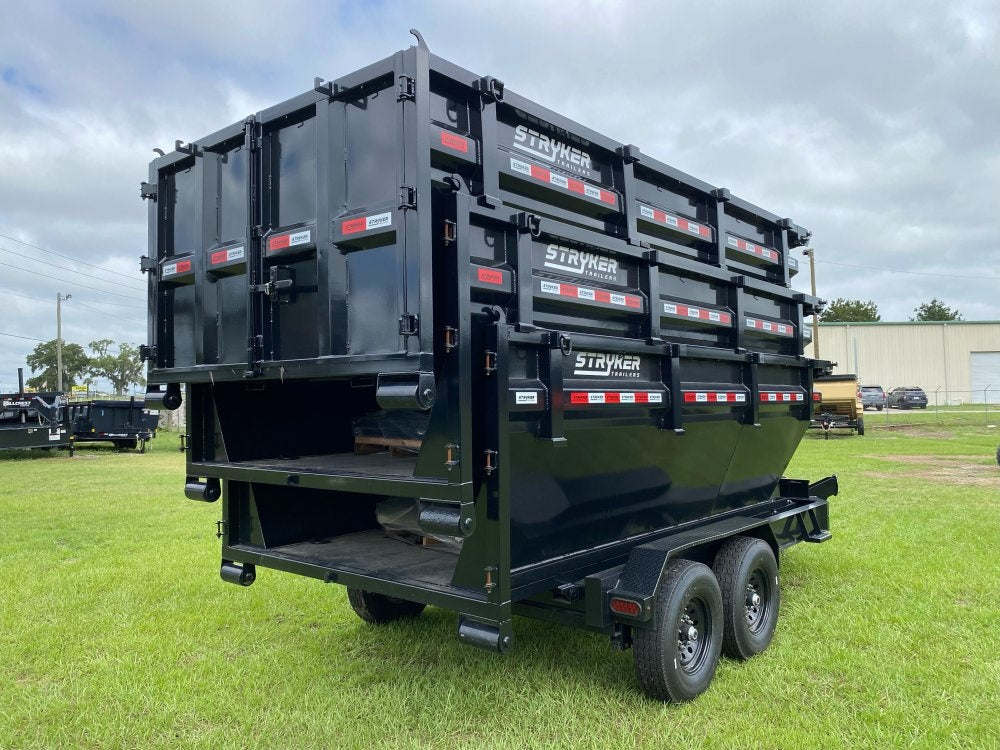 Stryker 14' BP Roll off Bundle (2) 7k Axles + 3 Bins w/ 4' Walls 00234A
