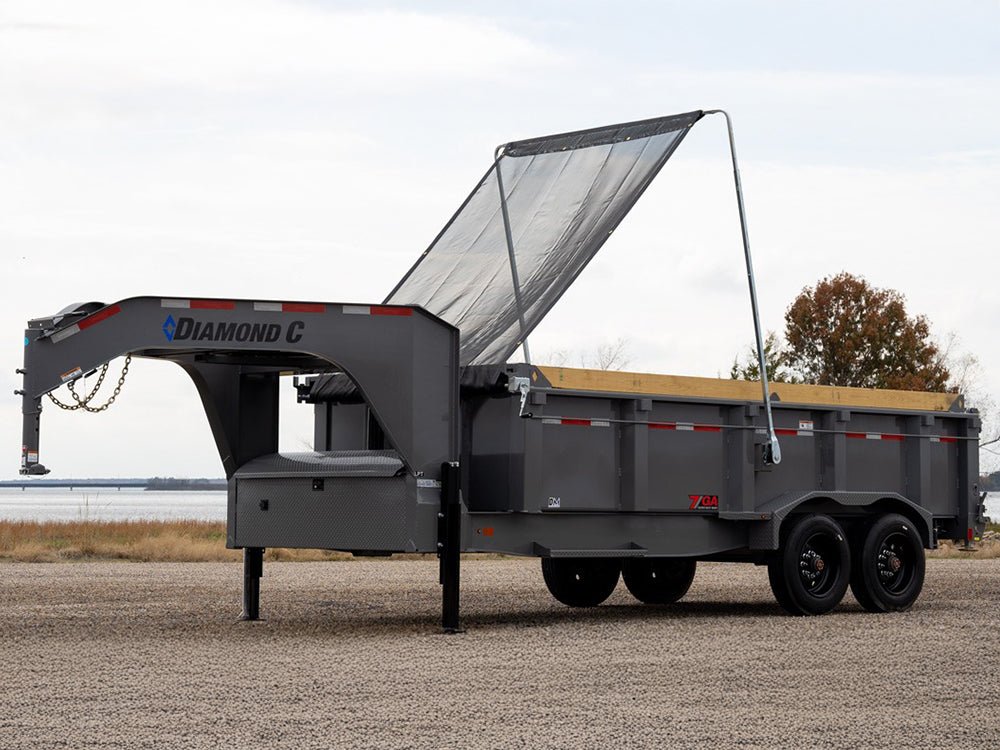 Diamond C LPT Gooseneck Low Profile Dump Trailer - Stryker Dealership Group