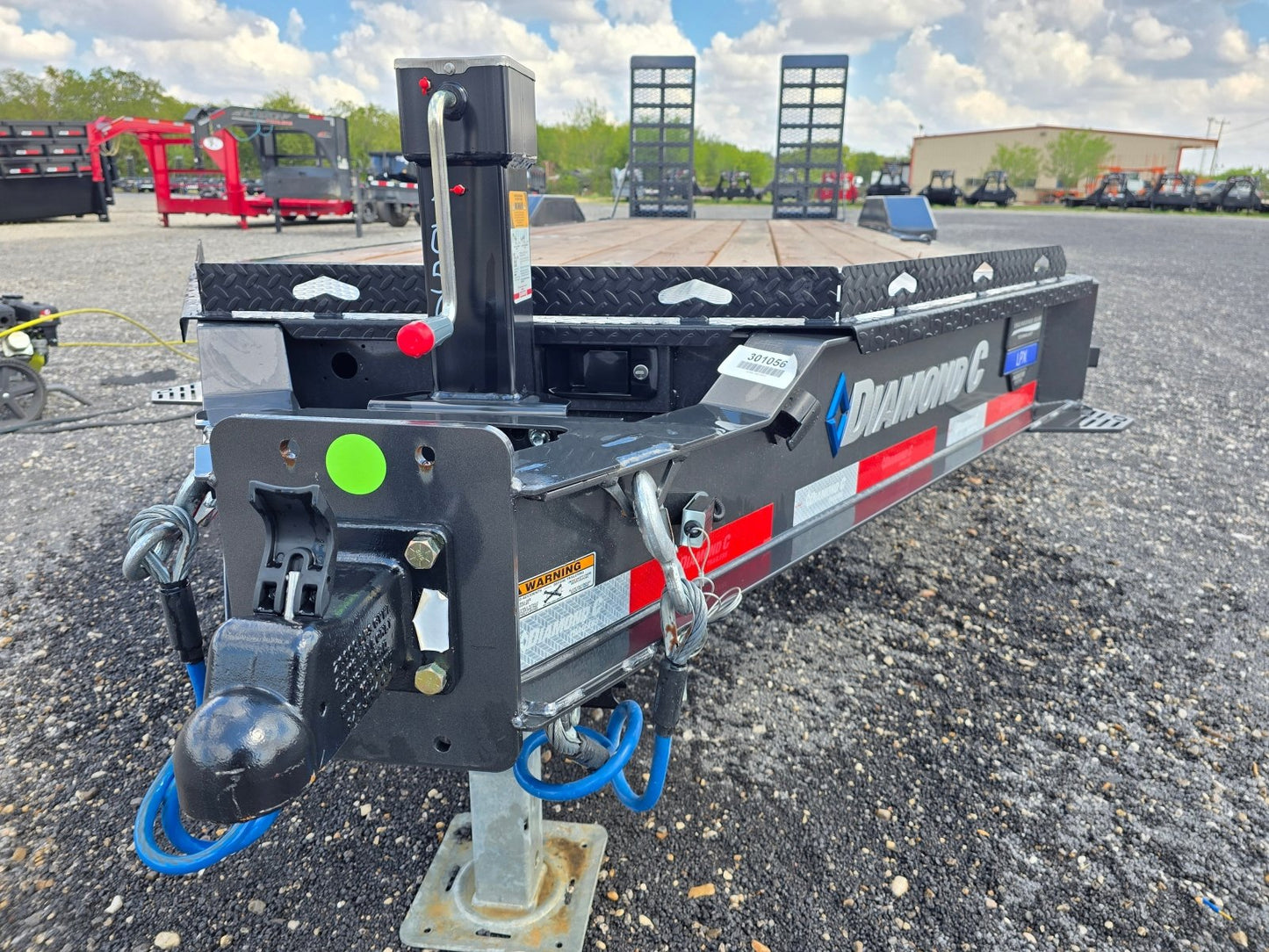 Diamond C LPX Low Profile Bumper Pull Equipment Trailer