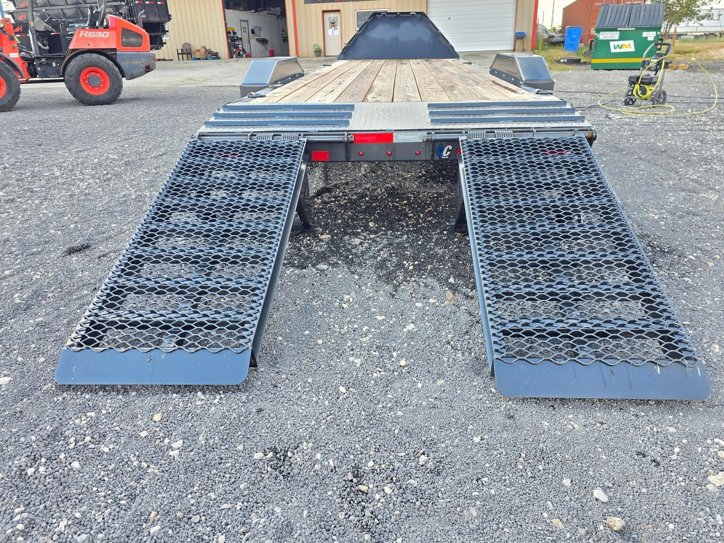 Diamond C LPX Low Profile Bumper Pull Equipment Trailer