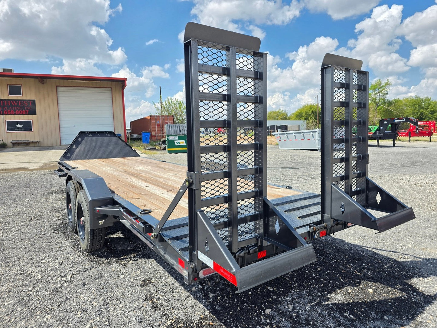 Diamond C LPX Low Profile Bumper Pull Equipment Trailer