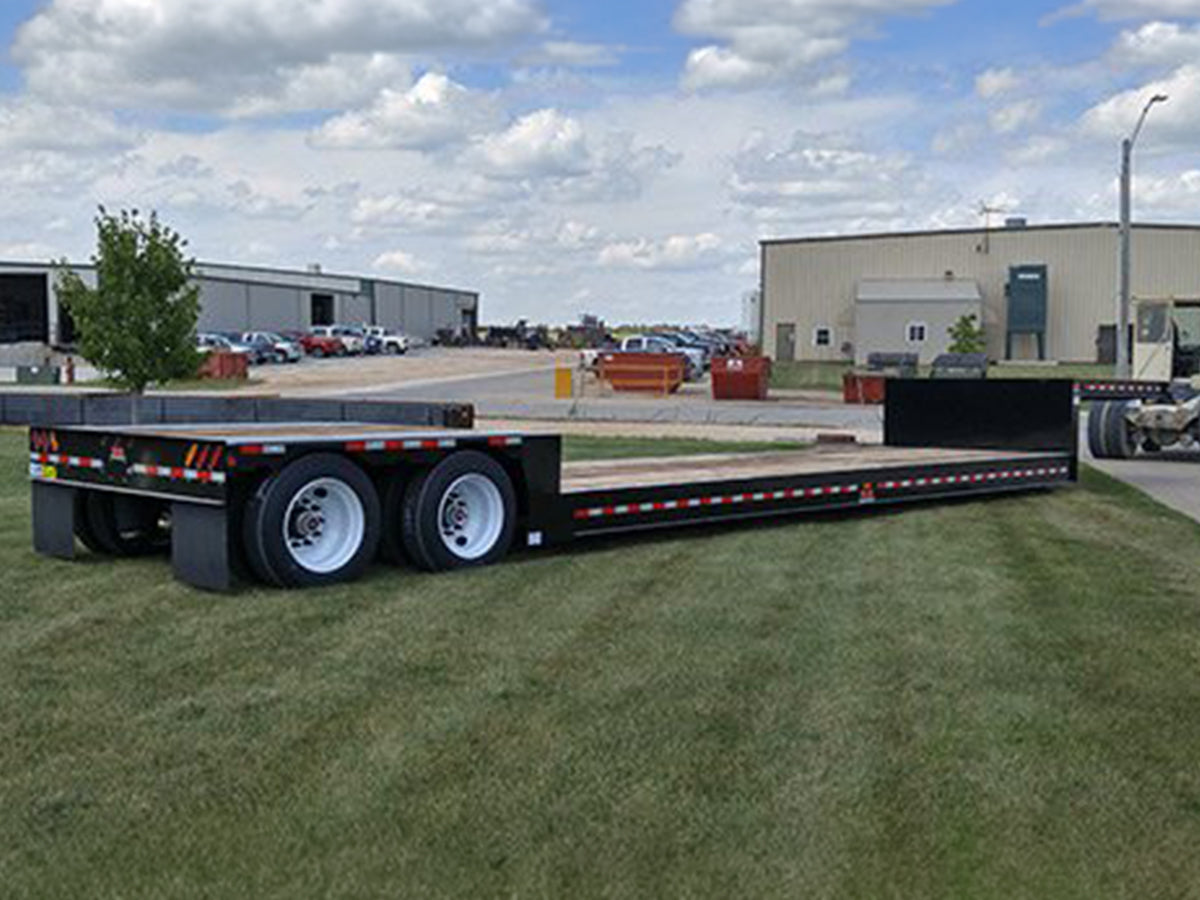 Behnke Double Drop Semi Trailer