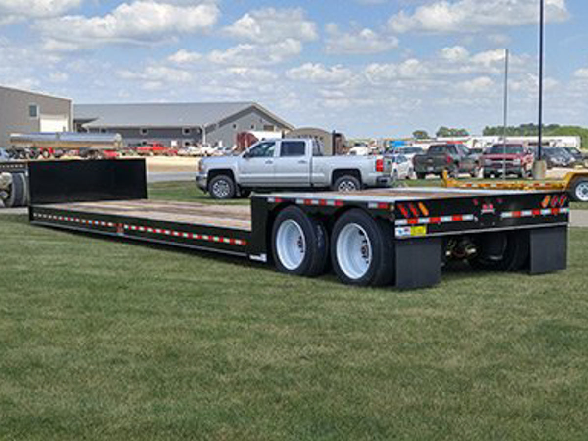 Behnke Double Drop Semi Trailer