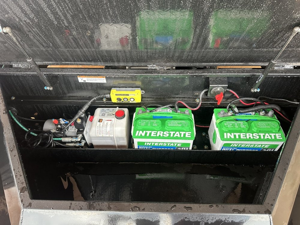 Dura Haul 14' BP Roll Off Bundle (2) 7k Axles + 2 Bin 4' Walls - Roll Off Packages - RO 14' Bumper Pull - TrailerSwap
