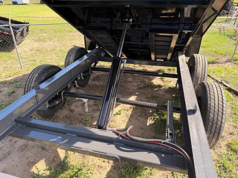 10' Horizon HZ5 Bumper Pull Dump Trailer 36" Side Walls - (2) 3.5K Axles 016519