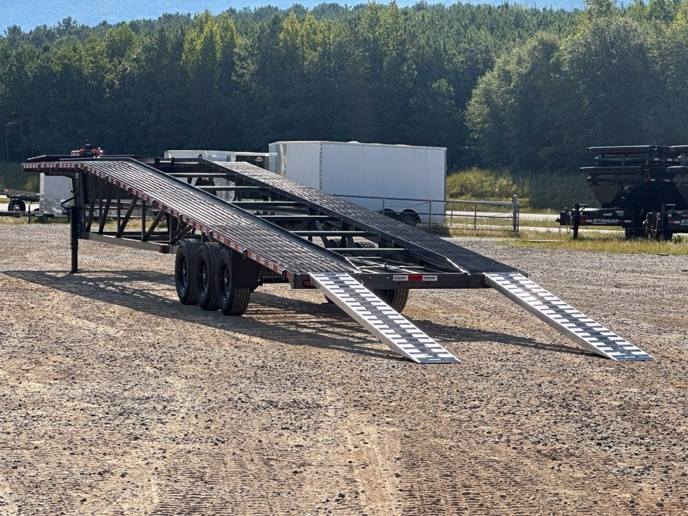50' Stryker Gooseneck Wedge 3 Car Hauler - (3) 7k Axles Derated 004594