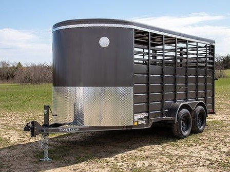 East Texas Bumper Pull Livestock Trailer