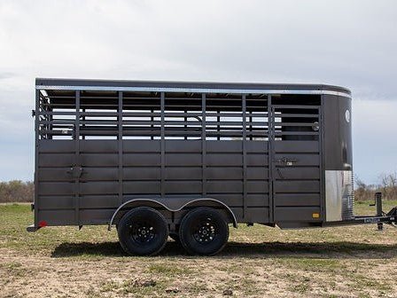 East Texas Bumper Pull Livestock Trailer