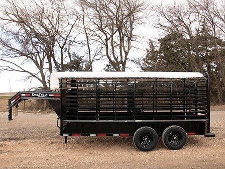 East Texas Gooseneck Livestock Trailer