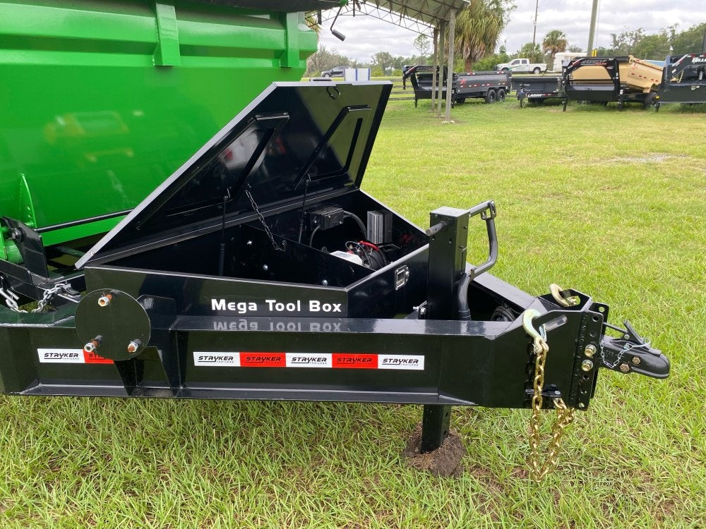 Stryker 16' BP Roll off Bundle (2) 7k Axles + 1 Bin w/ 4' Walls 2549-E