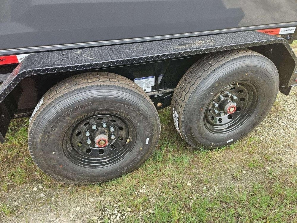 Horizon 16' RDZ GN Roll off Bundle (2) 8k Axles + 3 Bins w/ 4' Walls 011786