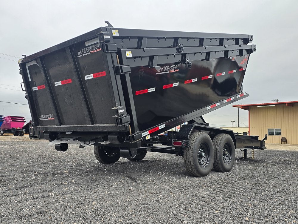 Horizon 16' RDZ BP Roll off Bundle (2) 7k Axles + 2 Bins w/ 4' Walls 7792