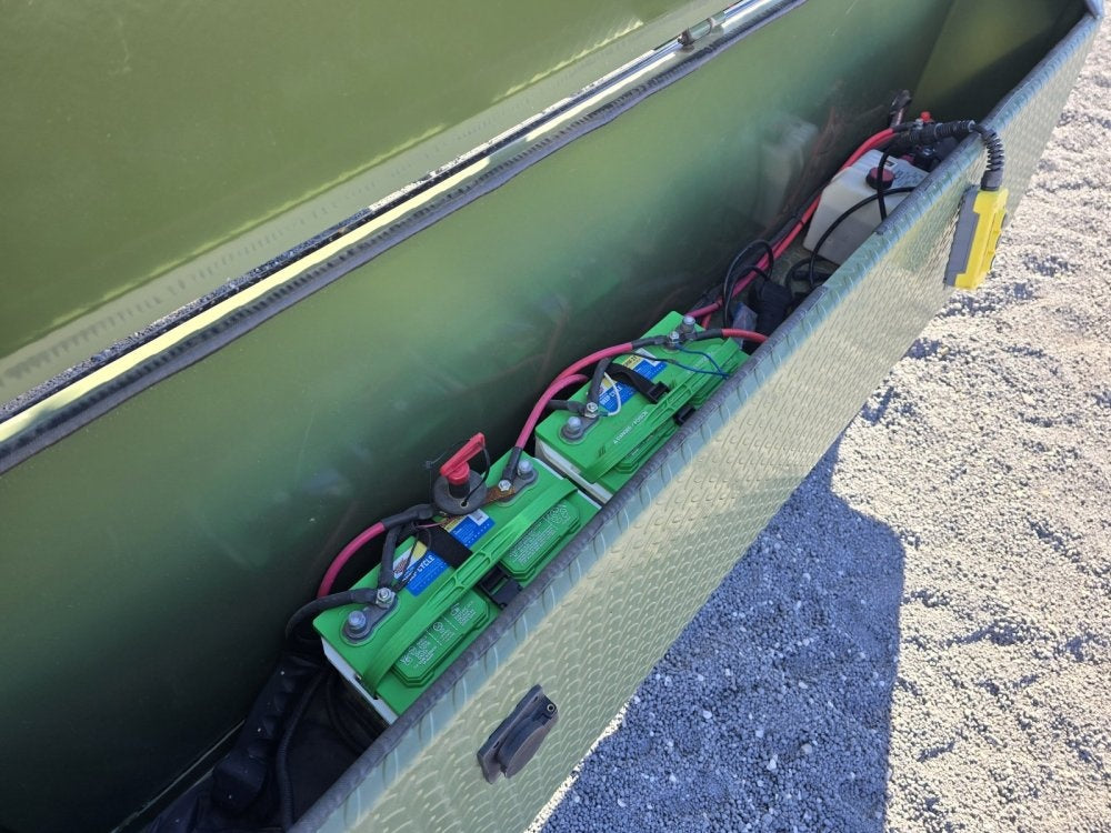 Horizon 16' RDZ GN Roll off Bundle (2) 7k Axles + 3 Bins w/ 4' Walls 007410