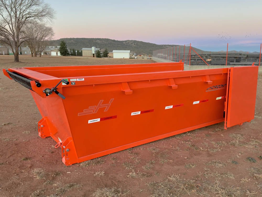 Horizon EDZ Roll Off Bins 14'-20' 4ft walls - Stryker Dealership Group