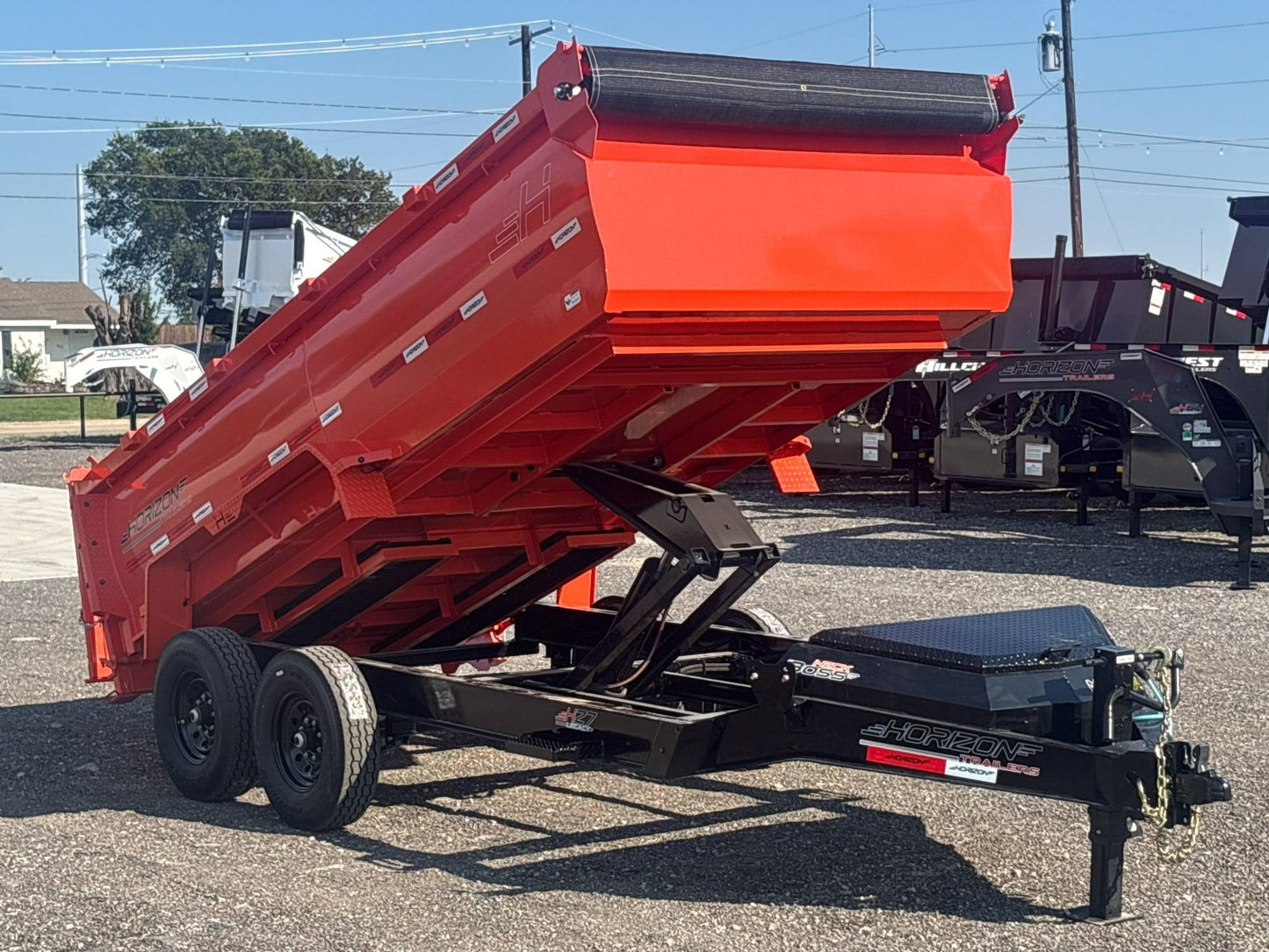 Horizon HZ7 Bumper Pull Dump Trailer - Stryker Dealership Group