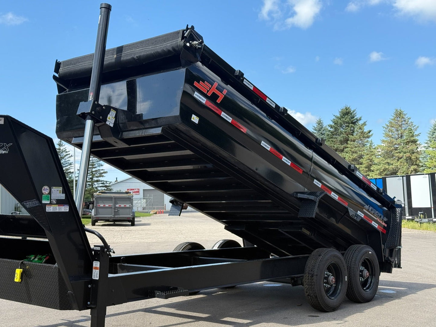 Horizon HZX Gooseneck Dump Trailer - Stryker Dealership Group
