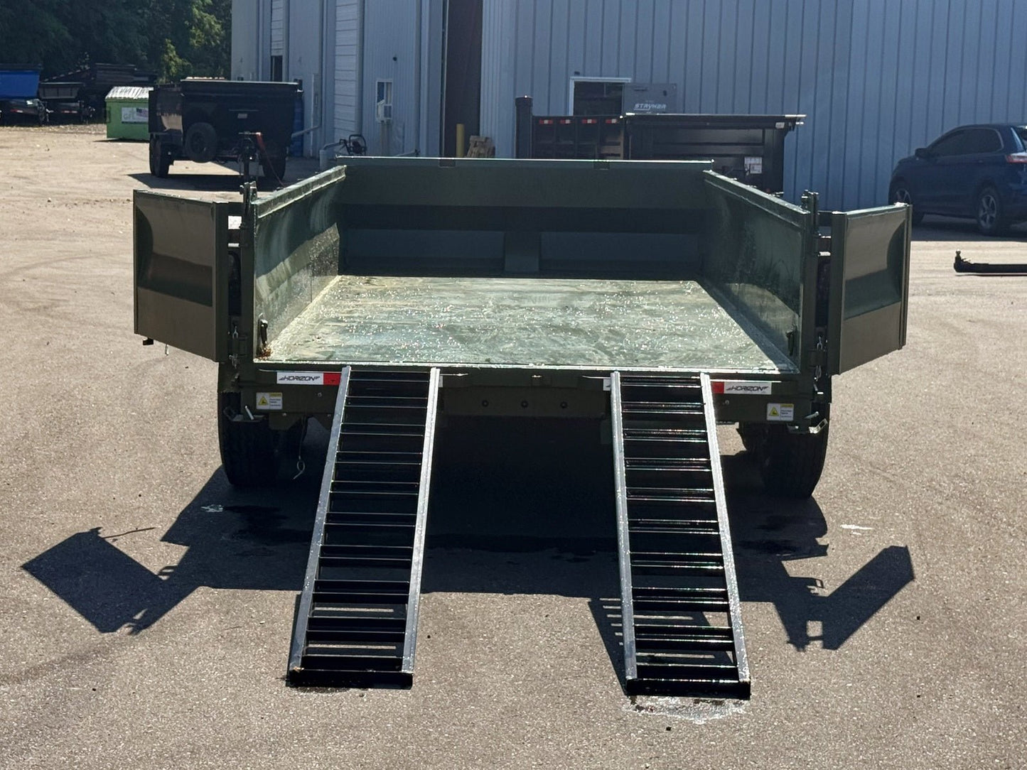 Horizon LZ7 Bumper Pull Dump Trailer - Stryker Dealership Group