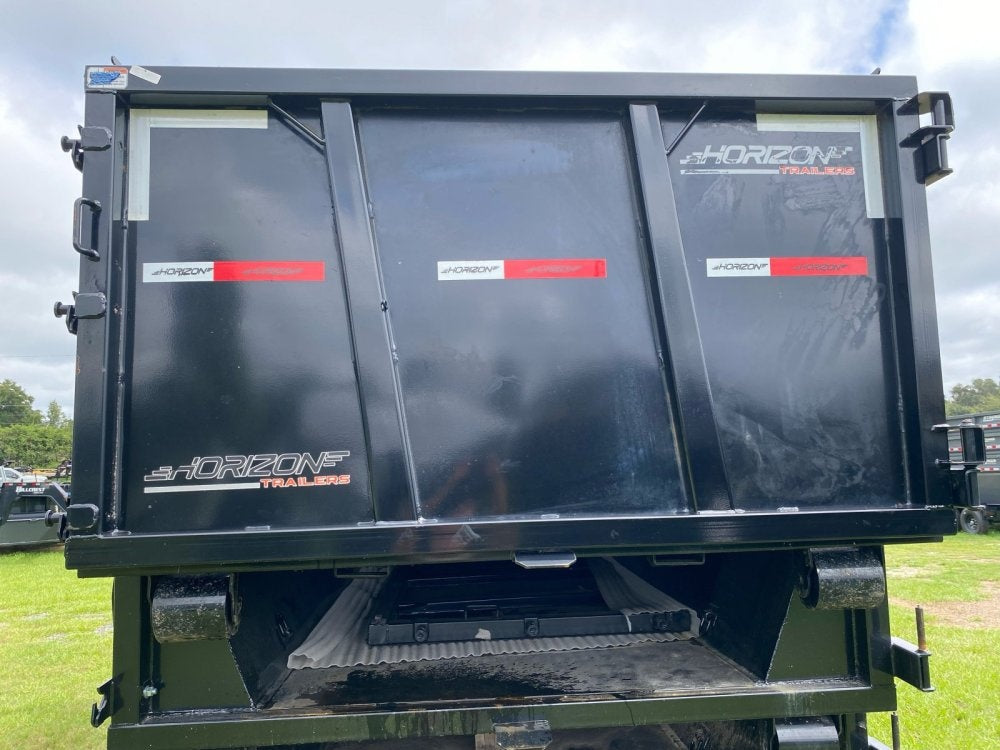 Horizon 14' RDZ BP Roll off Bundle (2) 7k Axles + 3 Bins w/ 4' Walls - Roll Off Packages - RO 14' Bumper Pull - TrailerSwap