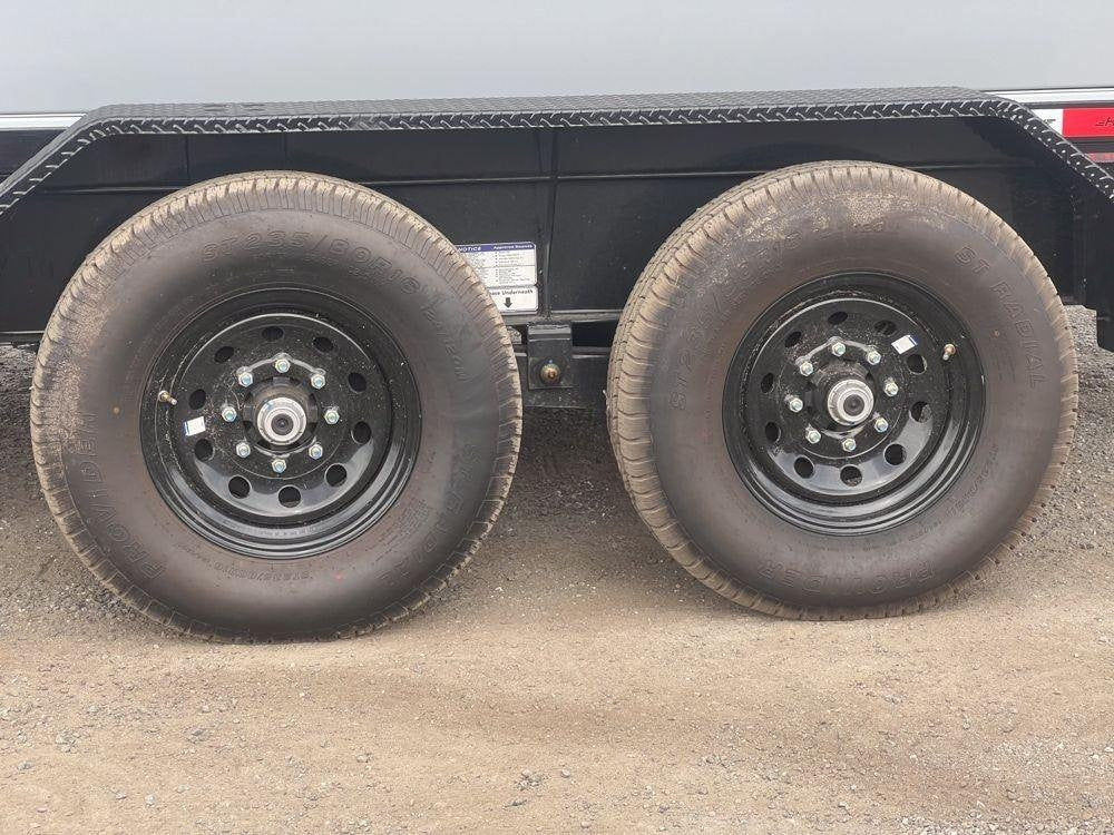 Horizon 14' RDZ BP Roll off Bundle (2) 7k Axles + 3 Bins w/ 4' Walls - Roll Off Packages/RO 14' Bumper Pull - Stryker Dealership Group