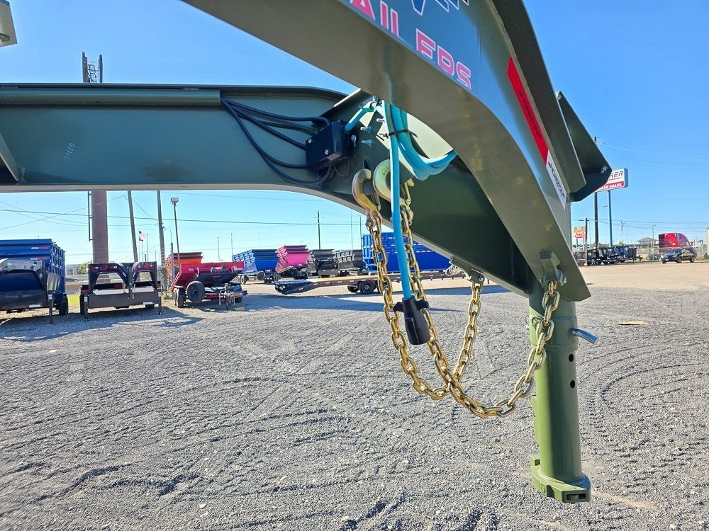 Horizon 14' RDZ GN Roll off Bundle (2) 7k Axles + Bin 4' Walls - Roll Off Packages - RO 14' Gooseneck - Stryker Dealership Group