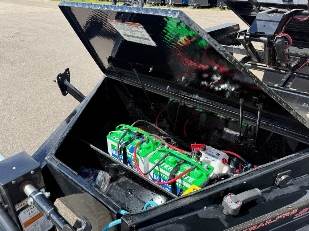 Horizon 16' RDZ BP Roll off Bundle (2) 7k Axles + 1 Bin w/ 6' Walls - Roll Off Packages/RO 16' Bumper Pull - Stryker Dealership Group