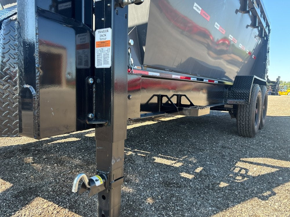 Horizon 16' RDZ GN Roll off Bundle (2) 7k Axles + 2 Bin w/ 4' Walls - Roll Off Packages - RO 16' Gooseneck - TrailerSwap