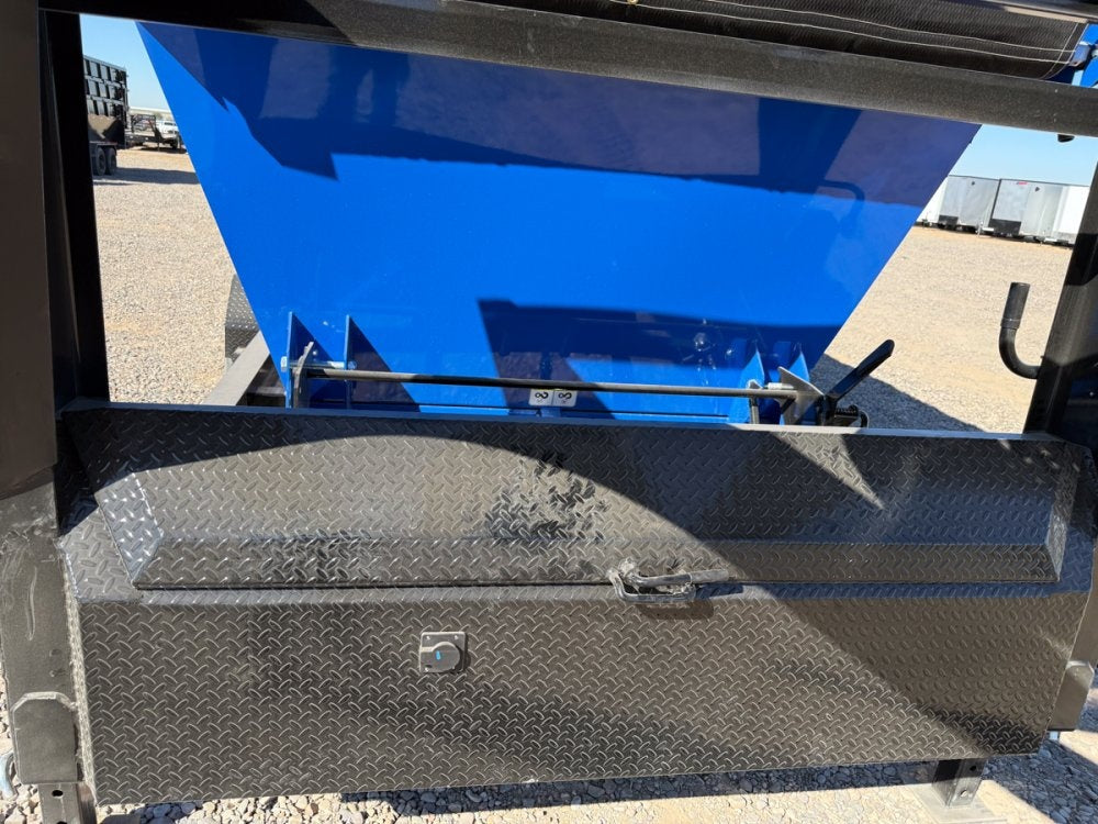 Horizon 16' RDZ GN Roll off Bundle (2) 7k Axles + 3 Bins w/ 4' Walls - Roll Off Packages - RO 16' Gooseneck - TrailerSwap