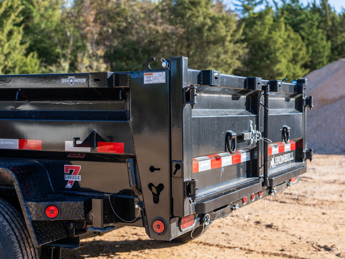 IronBull DTG Gooseneck Dump Trailer