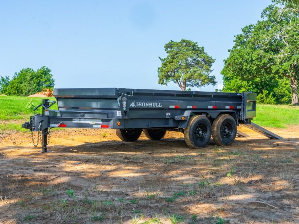 IronBull DWB Bumper Pull Dump Trailer - Stryker Dealership Group