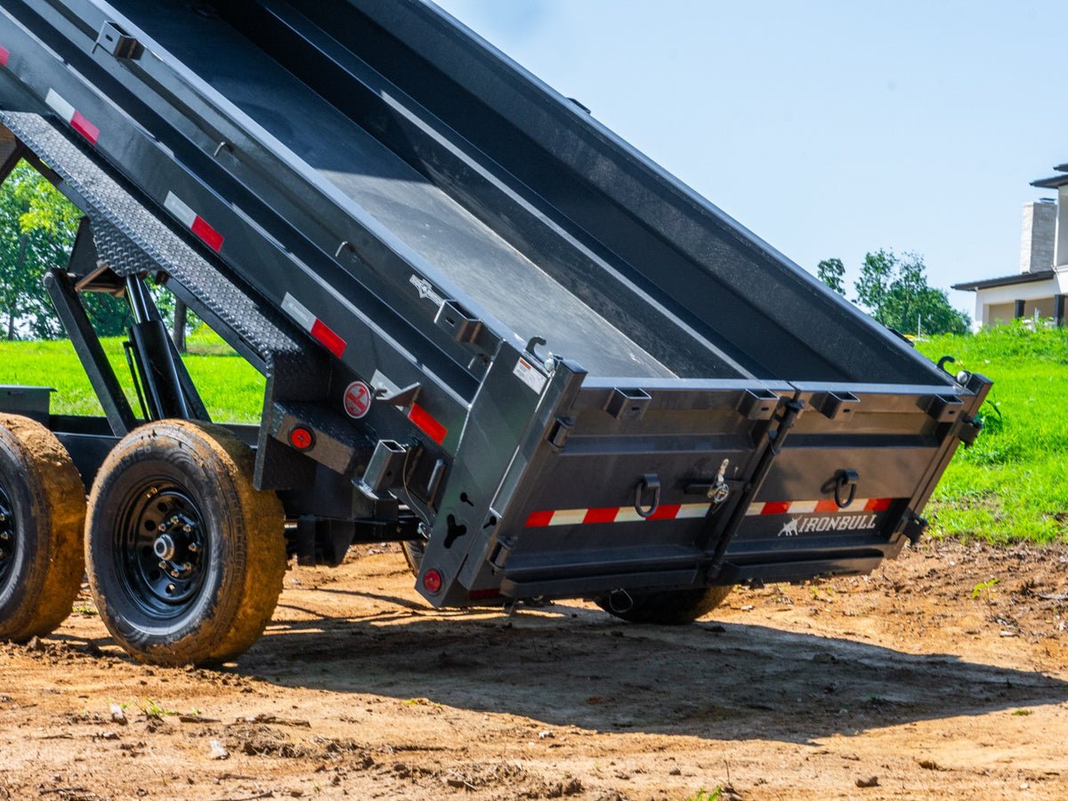 IronBull DWB Bumper Pull Dump Trailer - Stryker Dealership Group
