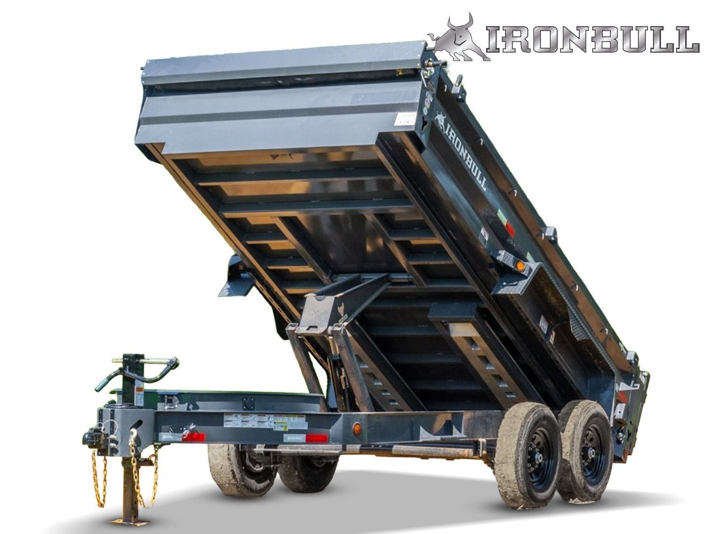 IronBull DWB Bumper Pull Dump Trailer - Stryker Dealership Group