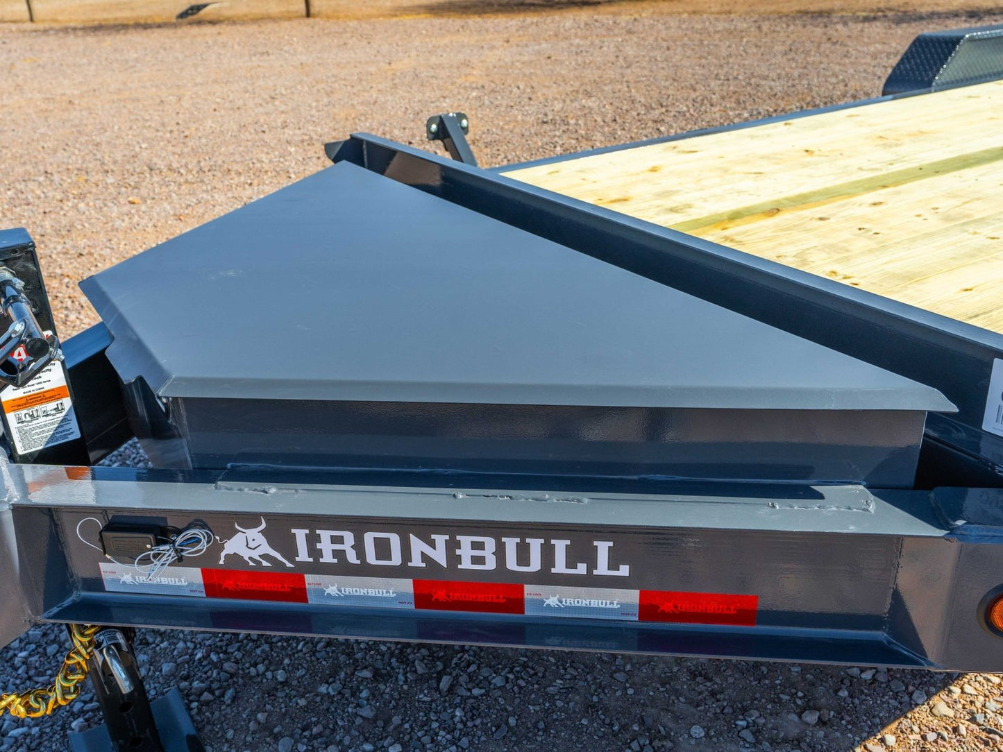 IronBull EWB Bumper Pull Equipment Trailer - Stryker Dealership Group