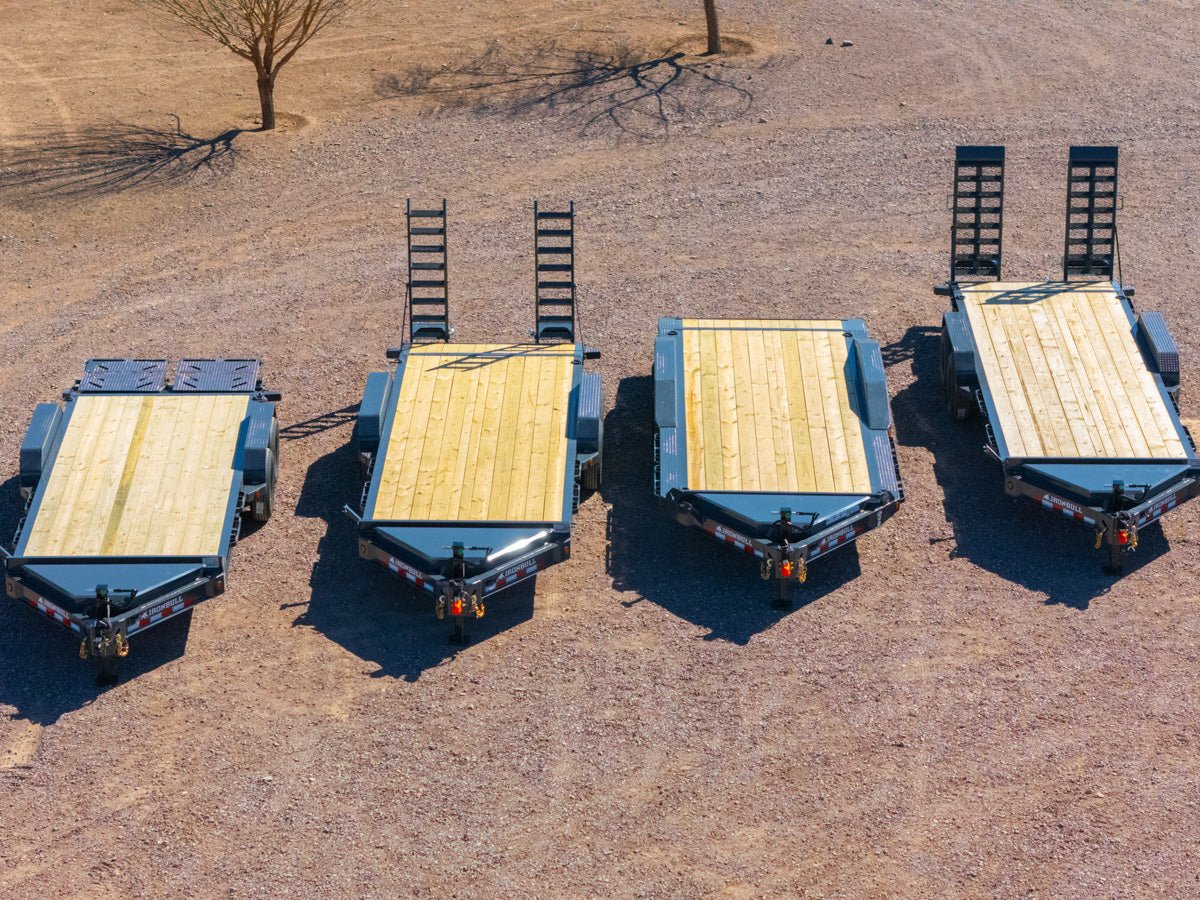 IronBull EWB Bumper Pull Equipment Trailer
