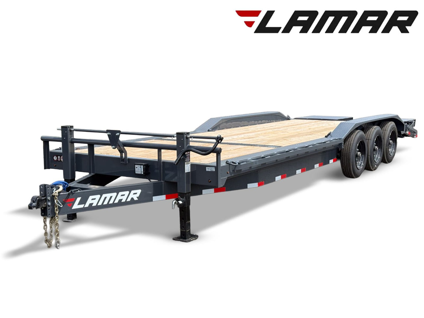 Lamar H8 Bumper Pull Equipment Trailer - Stryker Dealership Group