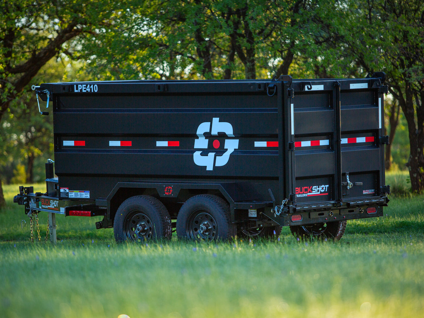 Buckshot LPE Bumper Pull Dump Trailer