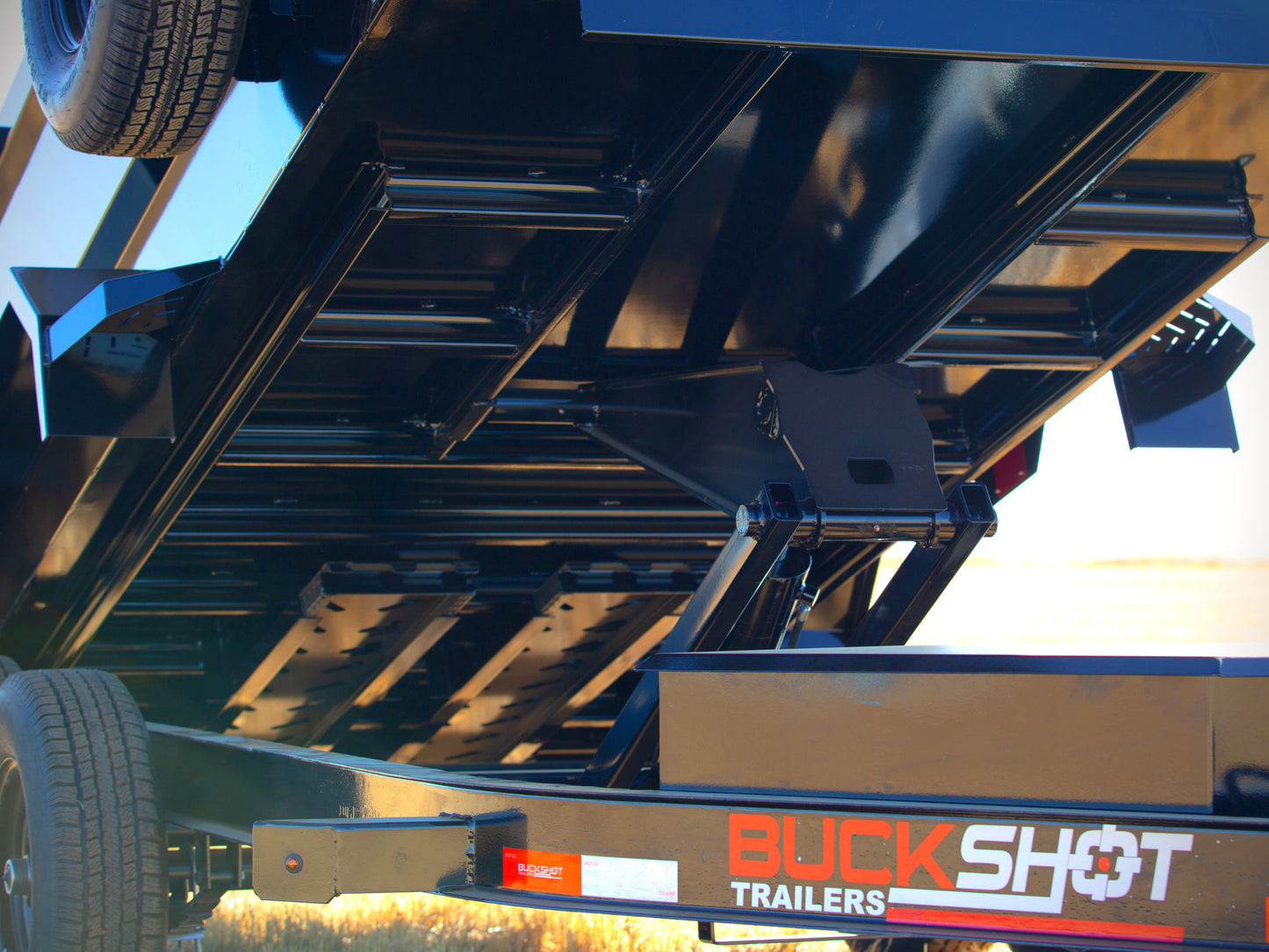Buckshot LPF Bumper Pull Dump Trailer