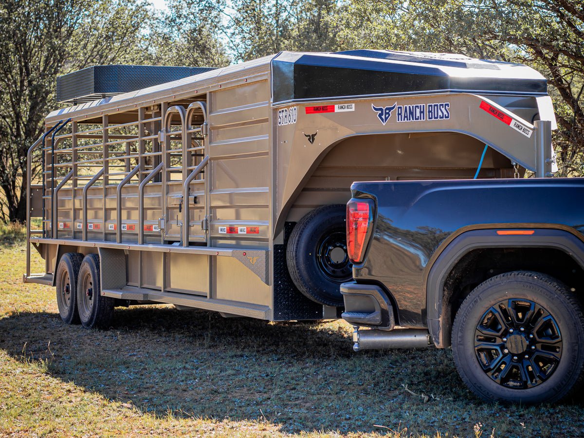 Ranch Boss Full Top Gooseneck Livestock Trailer - Stryker Dealership Group