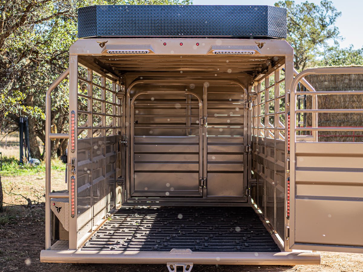 Ranch Boss Full Top Gooseneck Livestock Trailer - Stryker Dealership Group
