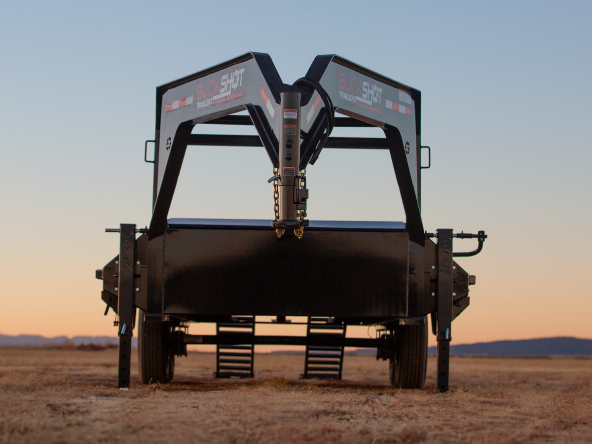 Buckshot Single BOLT Gooseneck Deckover