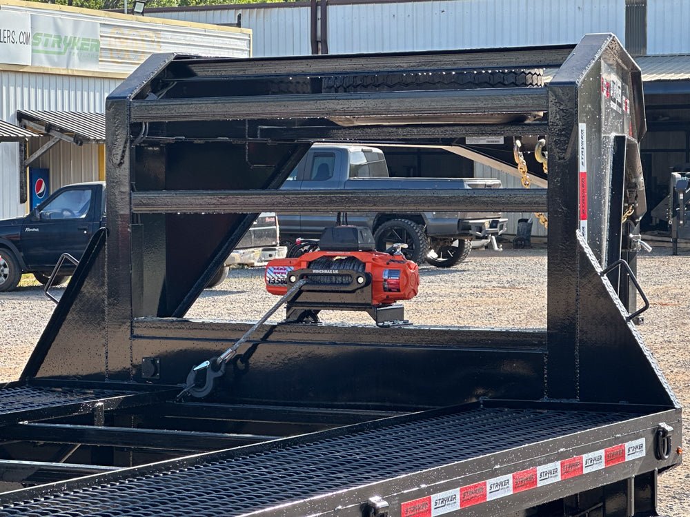 Stryker 36' Mesh Gooseneck Two Car Trailer - Stryker Dealership Group