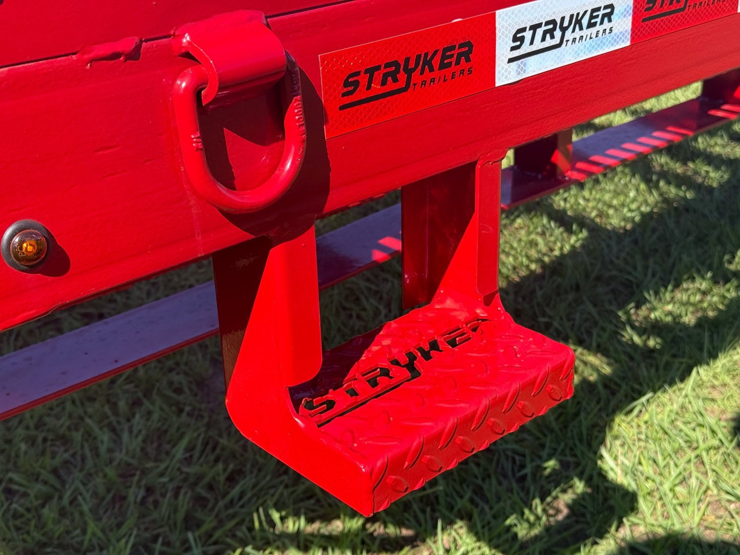 Stryker 44' Mesh Deck Truck and Van Trailer (3) 7k Axles 14ply Tires w/winch - Stryker Dealership Group