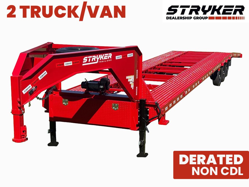 Stryker 44' Truck and Van Gooseneck Trailer - Stryker Dealership Group