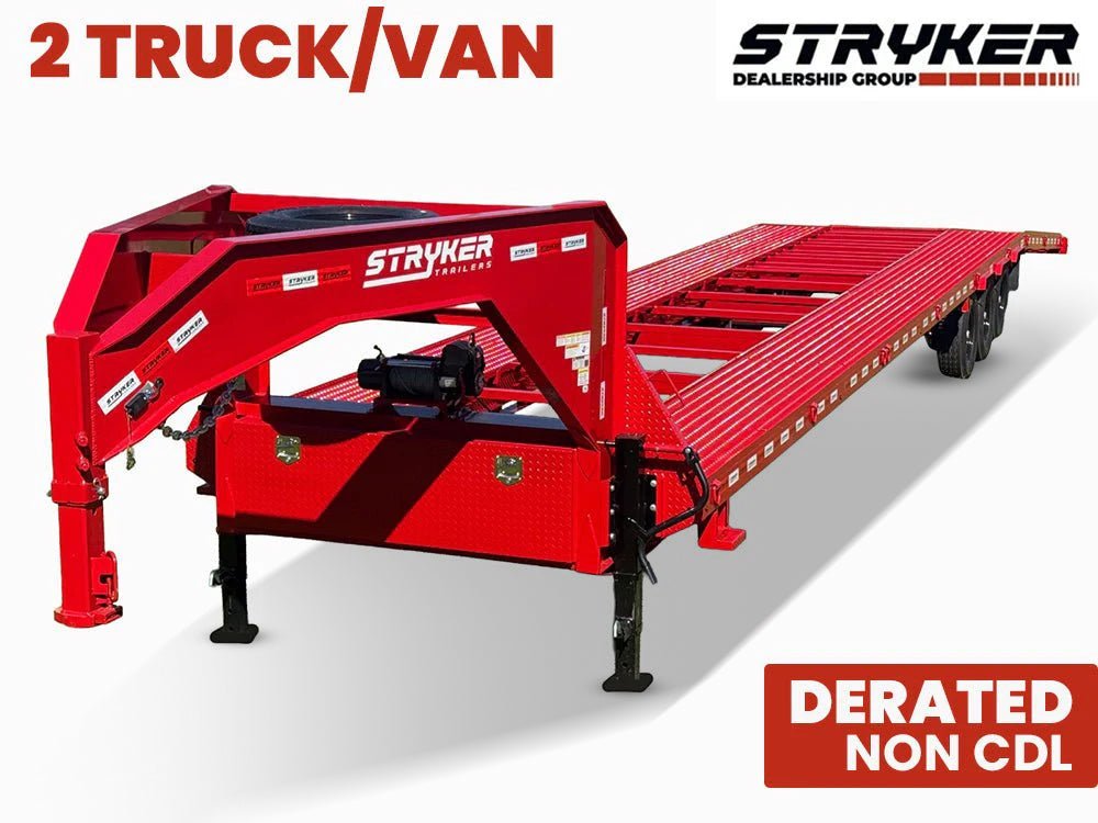 Stryker 44' Truck and Van Gooseneck Trailer
