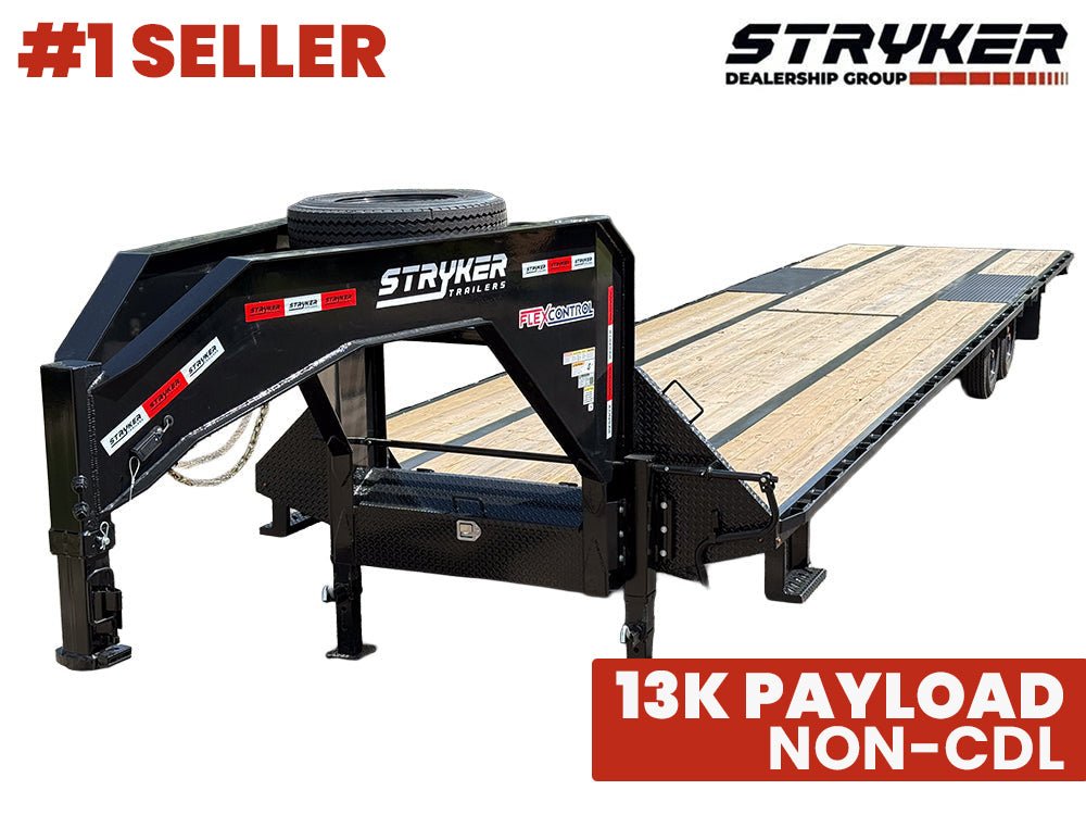 Stryker Hotshot Elite Non - CDL (2) 10k Axles 18ply tires De - Rated 12k GVWR - Stryker Dealership Group