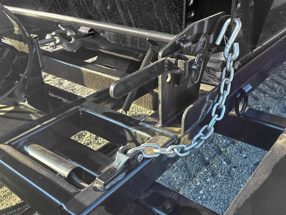 Stryker 14' BP Roll Off Bundle (2) 7k Axles + Bin 4' Walls - Roll Off Packages - RO 14' Bumper Pull - Stryker Dealership Group